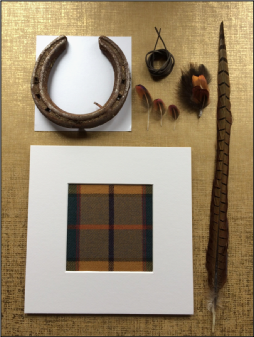 An example of the items used to create our keepsakes..